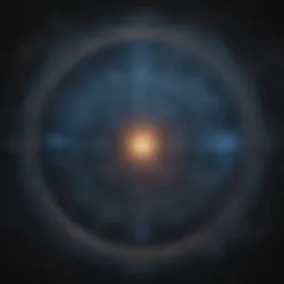 Celestial chart depicting Aquarius constellation