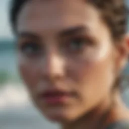 Emotional depth symbolized by the ocean waves