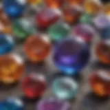 Vibrant gemstones representing Capricorn birthstones