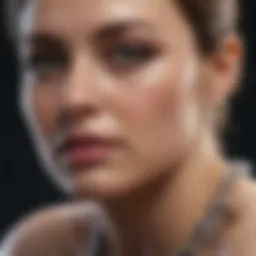 A serene illustration depicting the emotional depth of Cancer signs