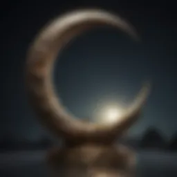 Mystical Crescent Moon Symbolizing Moon Sign