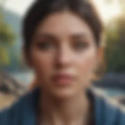 A serene landscape reflecting the essence of inner peace and spirituality