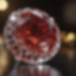 A stunning close-up of the December birthstone sparkling under natural light.