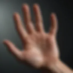 Detailed depiction of palmistry lines showcasing their significance