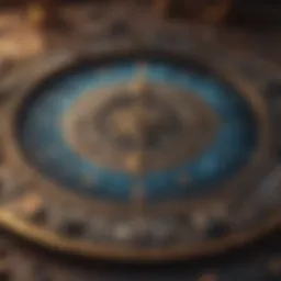 Mystical Celestial Map