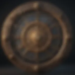 The zodiac wheel illustrating the concept of ascendants