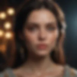 Ethereal Glow in Darkness