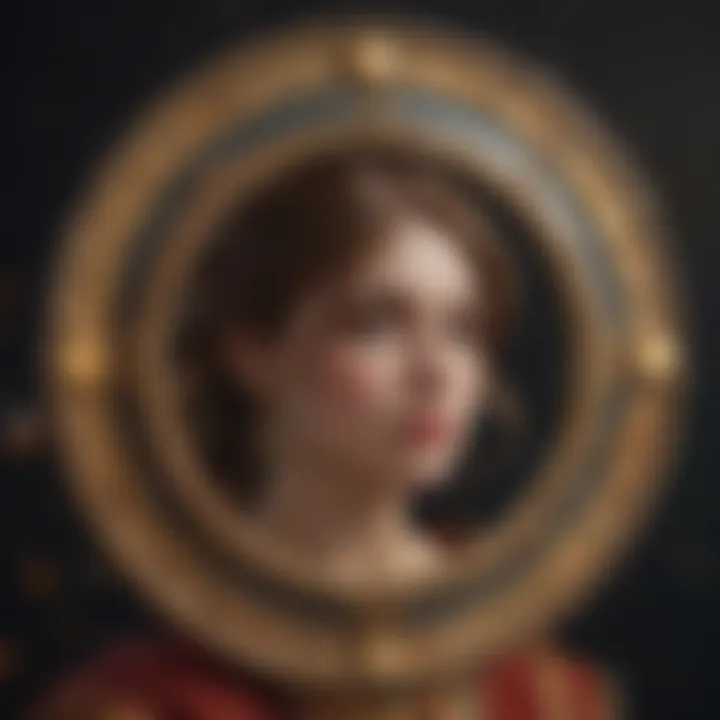 A modern depiction of astrology in the digital age