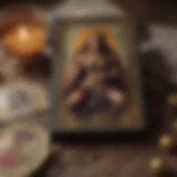 Ancient Tarot Deck Display