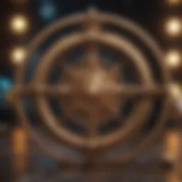 Astrological symbols representing love and relationships