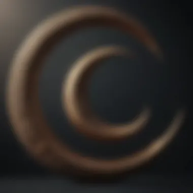 Islamic Crescent Moon Symbol