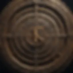 An intricate design representing master numbers in numerology