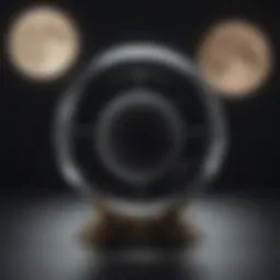 Symbolic representation of new moon phases