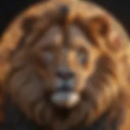 Astrological chart highlighting Leo traits