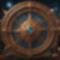 Astrological symbols representing zodiac signs