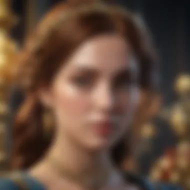 Artistic representation of Virgo traits
