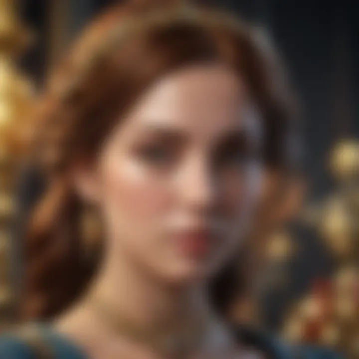 Artistic representation of Virgo traits