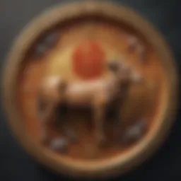 Chinese zodiac symbols showcasing the 2021 and 2022 animals