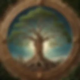 Illustration of the Tree of Life diagram with Kabbalistic symbols