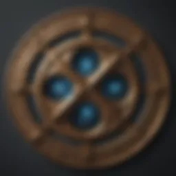 Symbolic representation of the Gemini zodiac sign
