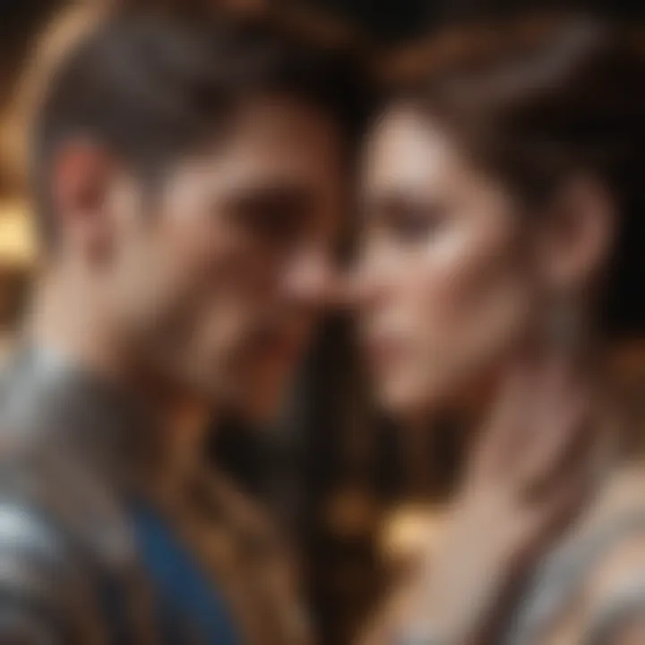 Artistic depiction of Gemini traits in relationships