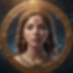 Symbolic representation of the Gemini zodiac sign
