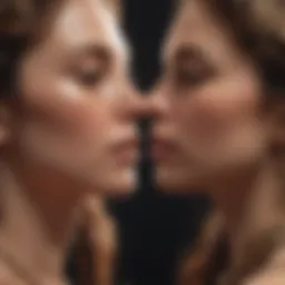 Symbolic representation of twin flames in harmony