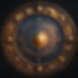 Celestial Chart Depicting Zodiac Signs
