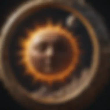 Diagram illustrating the significance of sun, moon, and rising signs
