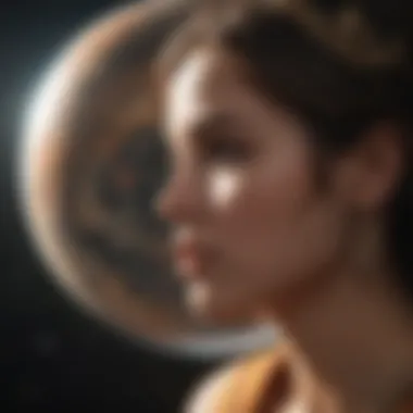 Personal Reflection on the Influence of Natal Planets Person reflecting on their astrological sign