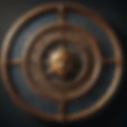 Astrological symbols representing zodiac signs in a celestial backdrop