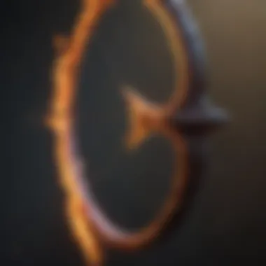 Fiery Arrow Representing Sagittarius Energy Fiery Arrow Representing Sagittarius Energy