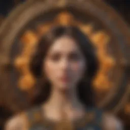 A vibrant depiction of the twelve zodiac signs