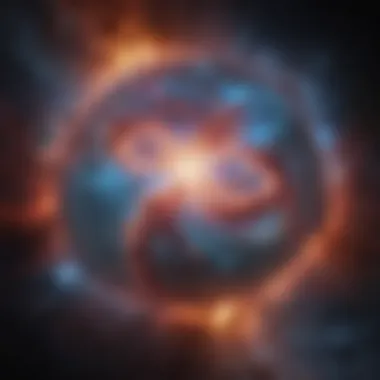 Mystical Galactic Nebula Infused with Zodiac Energies Galactic Nebula Zodiac Wallpaper