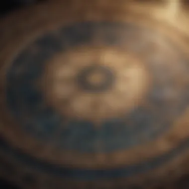 Historical Celestial Mapping Techniques An ancient map showing celestial bodies