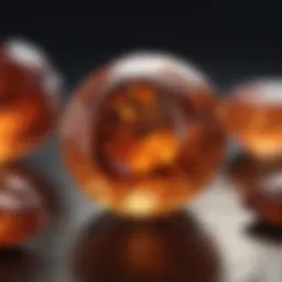 Illuminating Hessonite Stone
