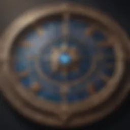 Celestial chart representing zodiac signs and their influence on relationships