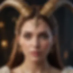 A symbolic representation of Capricorn traits