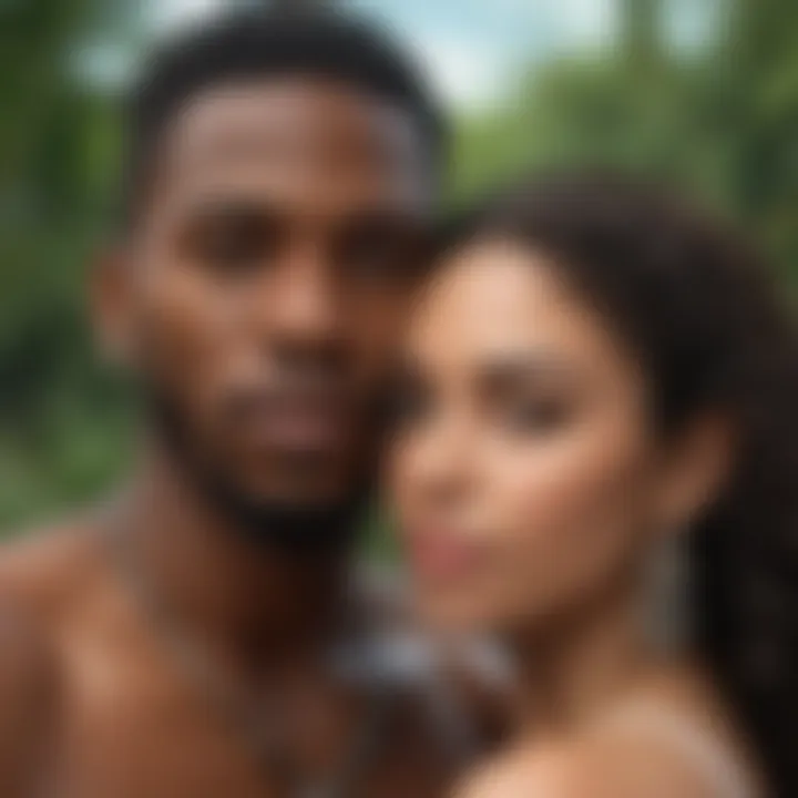 Abstract depiction of the unique features and benefits of the free Jamaican dating app