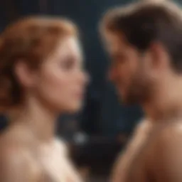 Celestial representation of Leo and Cancer