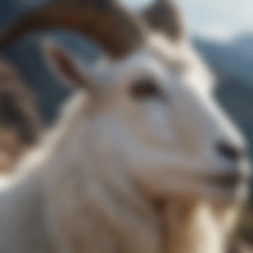 Majestic Goat Symbolizing Capricorn Traits