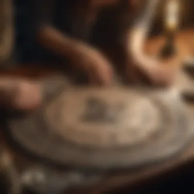 Mysterious Ouija Board Connecting with Other Realms