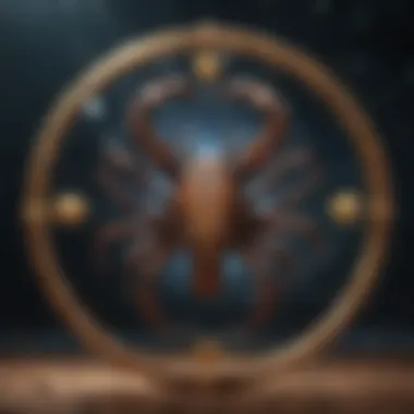 Embracing the Mystical Energy of Scorpio Mystical Scorpio Symbol Surrounded by Stars