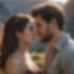 A serene landscape representing emotional balance in relationships