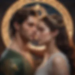 Celestial alignment influencing Taurus love life