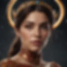 Astrological illustration of Taurus constellation