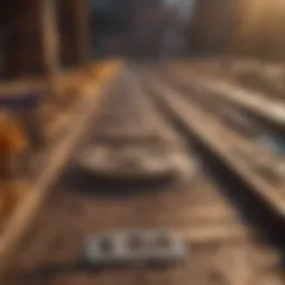 Numerology chart representing life path numbers