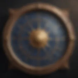 Astrological chart illustrating financial insights