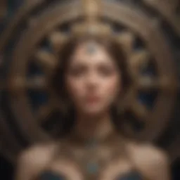 Astrological chart showcasing the three signs