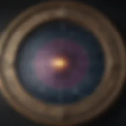 Astrological birth chart layout